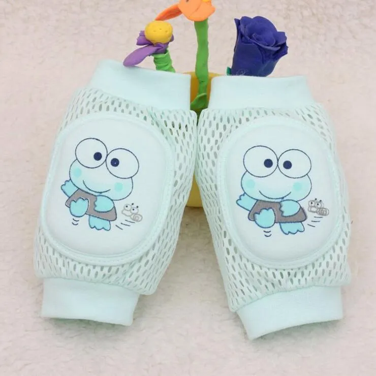 Unisex Baby Safety Crawling Elbow Knee Mesh Kneepad Leg Warmer