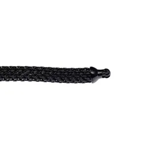 Vario Clasp Black PVD Round Mesh Chain 4 MM