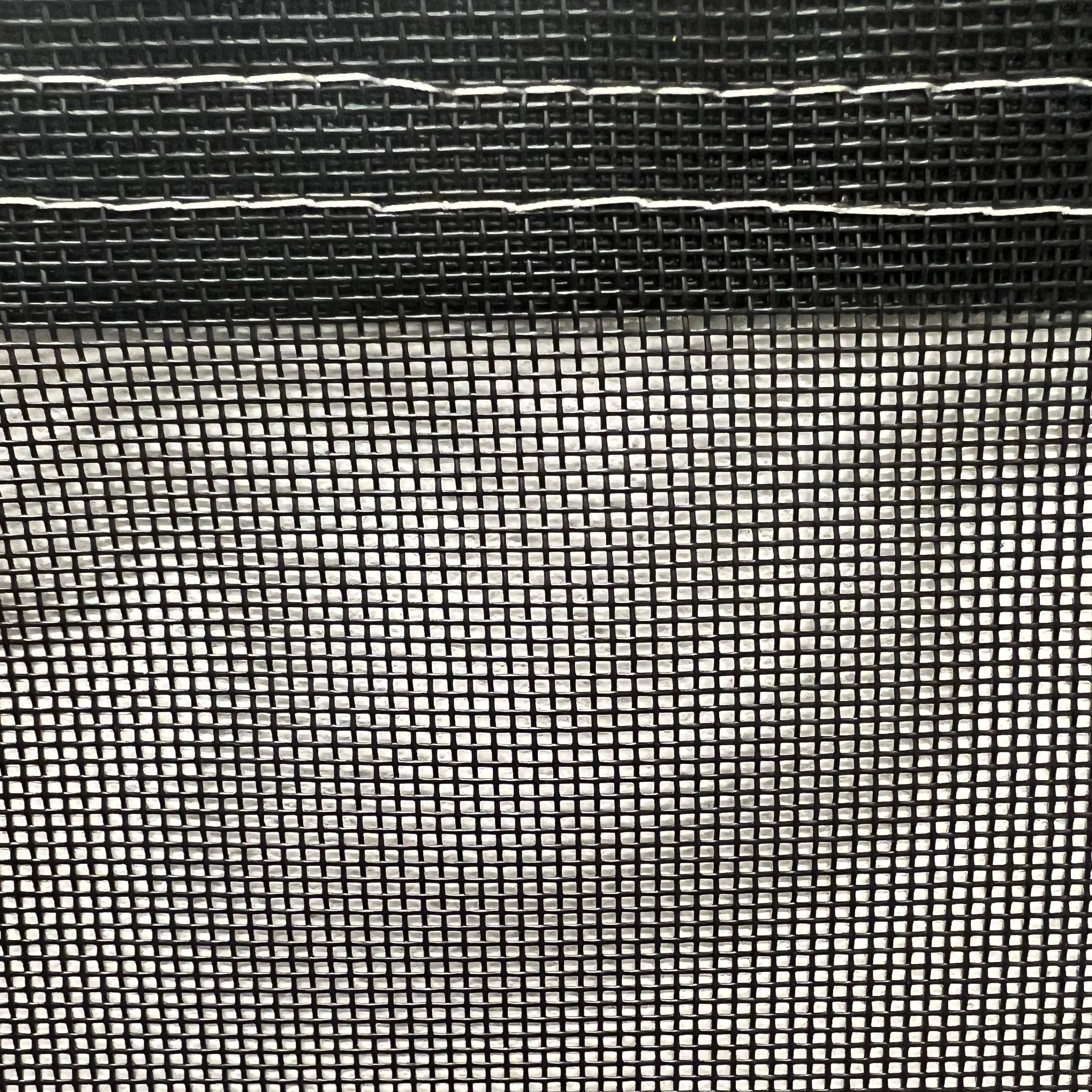 Vinyl Mesh Tarp - Black - 14' x 20'