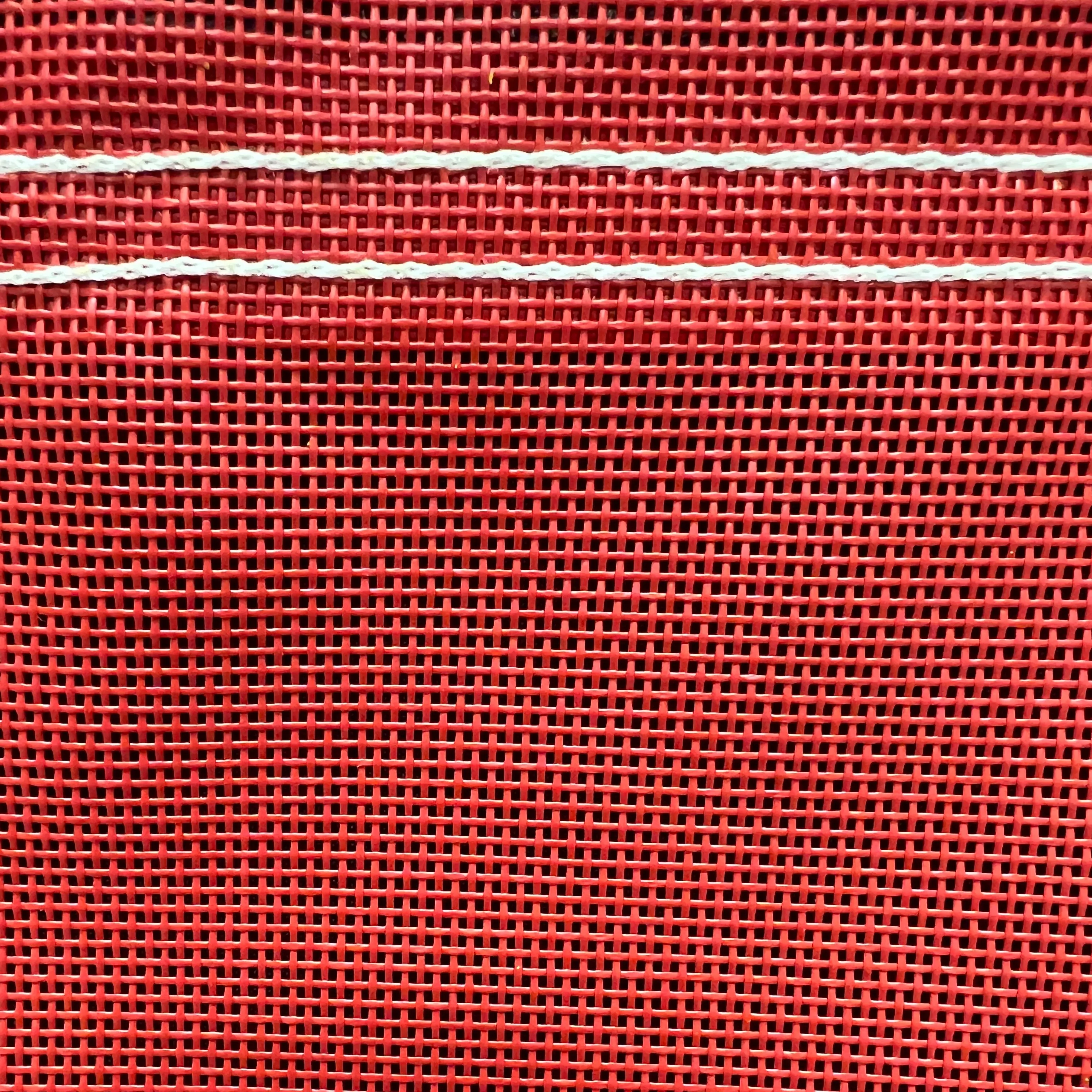 Vinyl Mesh Tarp - Red - 8' x 10'