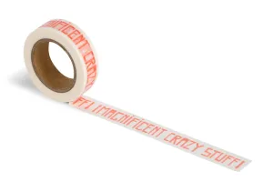 Wowgoods Washi Tape Magnificent Crazy Stuff